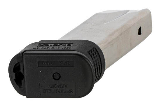 The Springfield XD 16 round magazine features a stainless steel construction